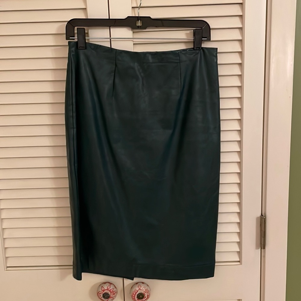 Ann Taylor pleather Pencil skirt
